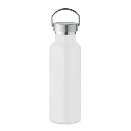 600ML Water Bottle  Customized Thermal Transfer Thermos Cup with Printed Photo, Blank Coated iron lid, Stainless steel thermos kettle cup