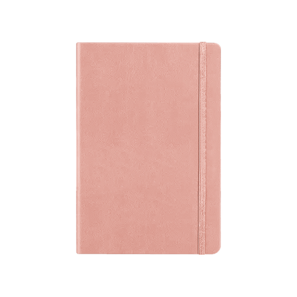 Leather Journal Notebook with Elastic Closure - customized