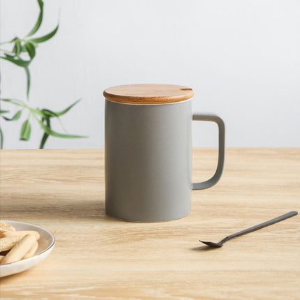 Ceramic Mug with Lid