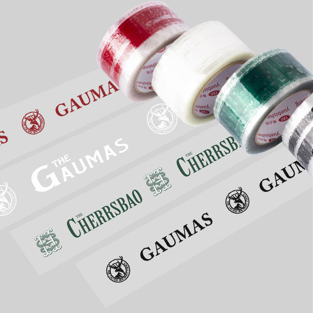 Custom Packaging Tape , Printed Water Activated Tape, Gummed Tape