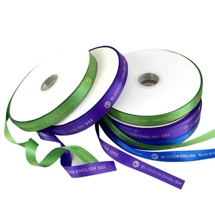 Satin Ribbon, Customized Printed Cotton Tape With Name, Text, Brand Logo Ribbon for Corporate Gifts, Wedding Favors